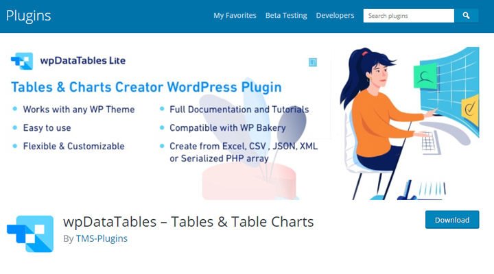 wp-data-tables