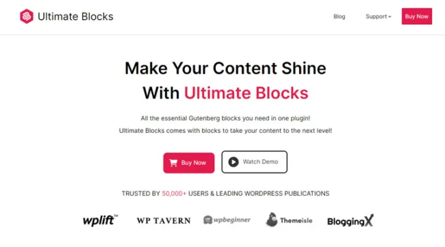 Ultimate-Blocks-WordPress