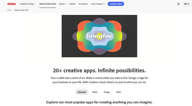 Adobe Creative Cloud - graphic design tools