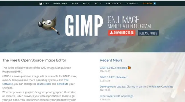 GIMP-graphic design tool